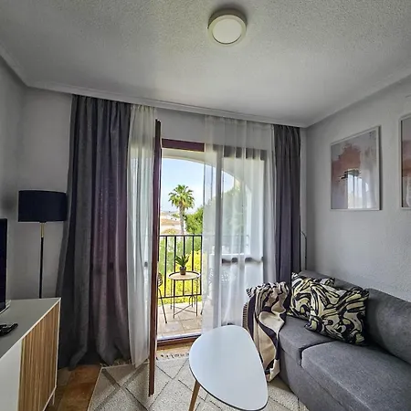 1-bed Calas Blancas Amazing Location Lägenhet *